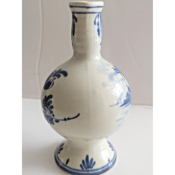 Vintage Amsterdam Holland Miniature  Pitcher  Hand-Painted by P. Moppe 5" - Picture 7 of 9